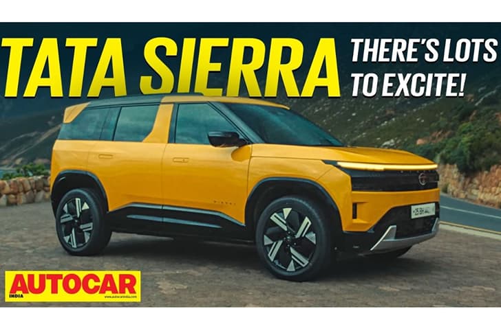 2025 Tata Sierra key details video